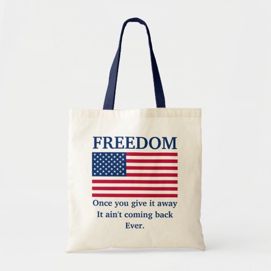 Tote Bag Liberté fourre-tout (Devant)