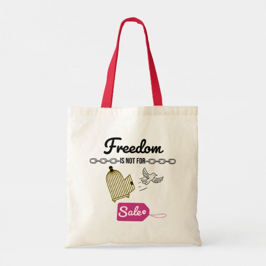 Tote Bag Liberté inestimable | (Dos)