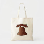 Tote Bag Liberty moderne Bell Patriotique Philadelphie Icon (Devant)
