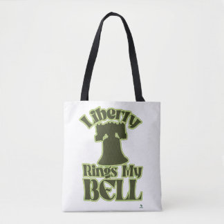 Tote Bag Liberty Rings My Bell Amusante Design touristique