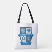 Tote Bag Libra Birthday Crest™ for September 23-30 (Dos)