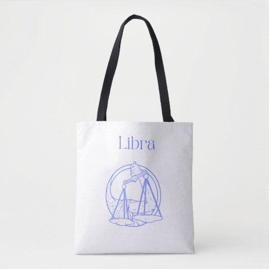 Tote Bag Libra Zodiac (Devant)