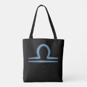 Tote Bag LIBRA Zodiac Septembre Octobre Anniversaire Astrol (Dos)