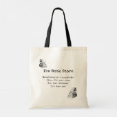 Tote Bag Librairie anciens livres modifiables (Dos)