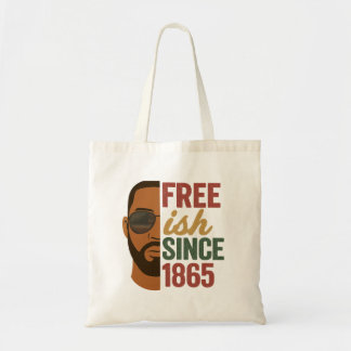 Tote Bag Libre depuis 1865 Junetdix Black History