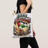 Tote Bag Libre la Palestine (De près)