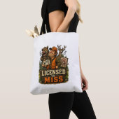 Tote Bag Licensed To Miss (De près)