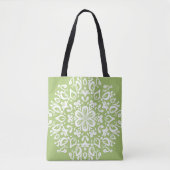 Tote Bag Lichen Mandala (Devant)