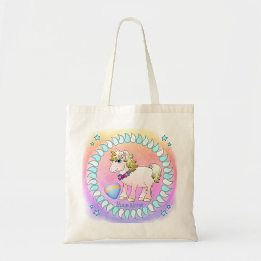 Tote Bag Licorne bébé (Devant)