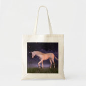 Tote Bag Licorne en clairière brumeuse de forêt (Devant)