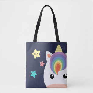 Tote Bag Licorne et étoiles