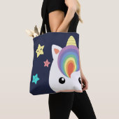 Tote Bag Licorne et étoiles (De près)
