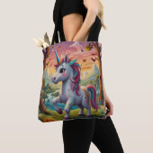 Tote Bag Licorne Gardienne Cosmique (De près)