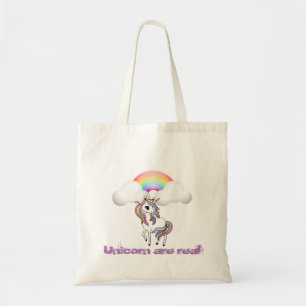 Tote Bag Licorne Magique, Arc-en-ciel