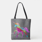 Tote Bag Licorne Rêveuse (Dos)
