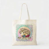 Tote Bag Licorne Rose (Devant)