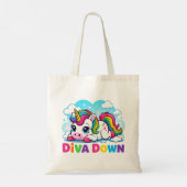 Tote Bag Licorne tombée mignonne (Dos)