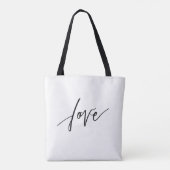 Tote Bag Lié par le coeur (Dos)