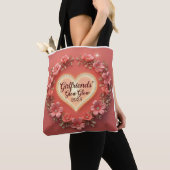 Tote Bag Lien du cœur (De près)