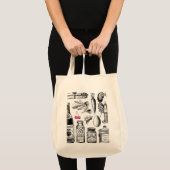 Tote Bag Lien vintage (Devant (produit))