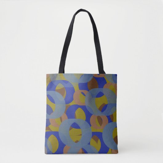 Tote Bag Liens en cercle (Devant)