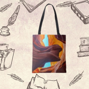 Tote Bag Lieu touristique du Grand Canyon flashy