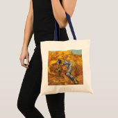 Tote Bag Lieuse de gerbes (d'après Millet) par Vincent van  (Devant (produit))