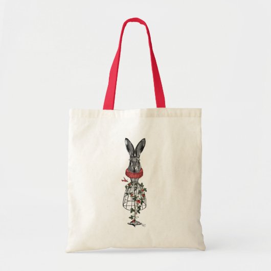Tote Bag Lièvre de fraise (Devant)