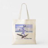 Tote Bag Lièvre de raquette (Dos)