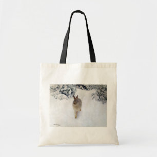 Tote Bag Lièvre d'hiver (lapin), Bruno Liljefors