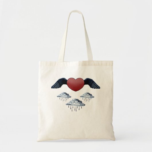 Tote Bag Light Hearted & Above It All by Aleta (Devant)