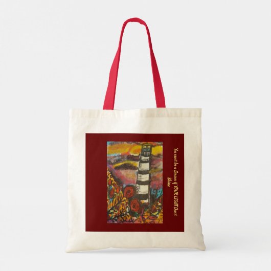 Tote Bag Lighthouse Shopper Fourre-tout (Dos)