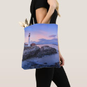 Tote Bag Lighthouses | Cape Elizabeth, Maine (De près)