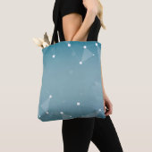 Tote Bag Ligne abstraite Arrière - plan (De près)