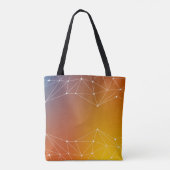 Tote Bag Ligne abstraite Arrière - plan (Dos)