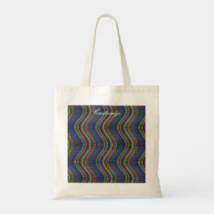 Tote Bag Ligne Abstraite cool de Wavy art Thunder_Cove