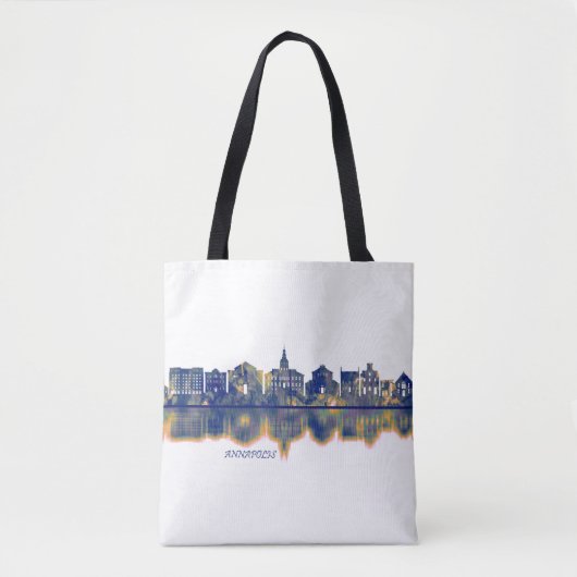 Tote Bag Ligne aérienne d'Annapolis (Devant)