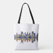 Tote Bag Ligne aérienne de Dresde (Dos)