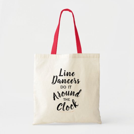 Tote Bag Ligne Dancer Ligne Cadeau Ligne Dancing Pun Autour (Devant)