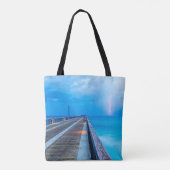 Tote Bag Ligne de Navarre Beach (Dos)