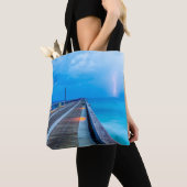 Tote Bag Ligne de Navarre Beach (De près)