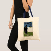 Tote Bag Ligne étoile rouge (Devant (produit))