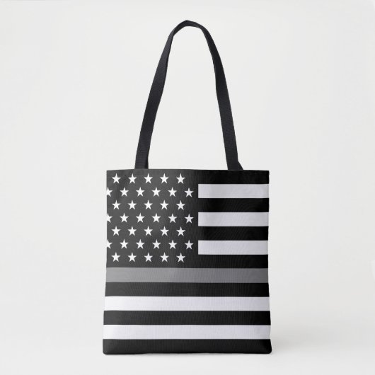 Tote Bag Ligne grise mince dirigeant correctionnel (Devant)