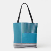 Tote Bag Lignes Abstraites (Dos)