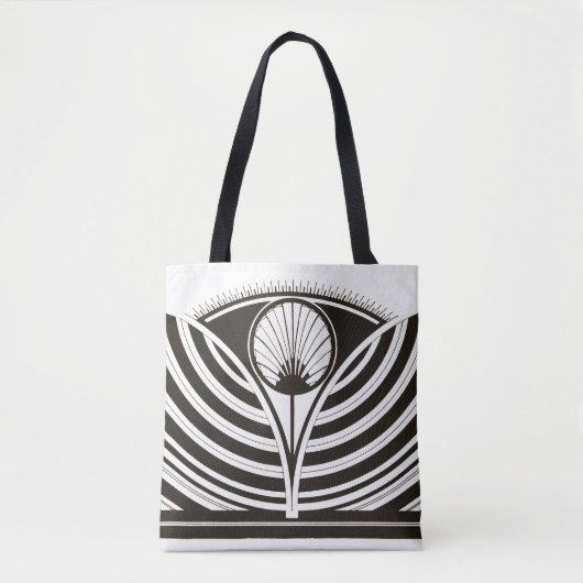Tote Bag Lignes Art Déco (Devant)