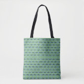 Tote Bag Lignes carrées (Devant)