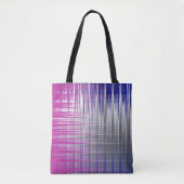 Tote Bag lignes croisées (Devant)