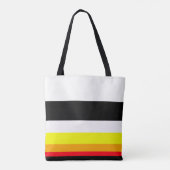 Tote Bag Lignes d'automne (Dos)