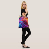 Tote Bag Lignes de néon (Sur le modèle)