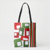 Tote Bag Lignes et rectangles (Devant)